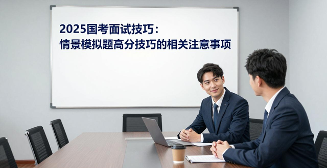 国考面试开场白_情景模拟题目高分技巧_2025国考面试技巧