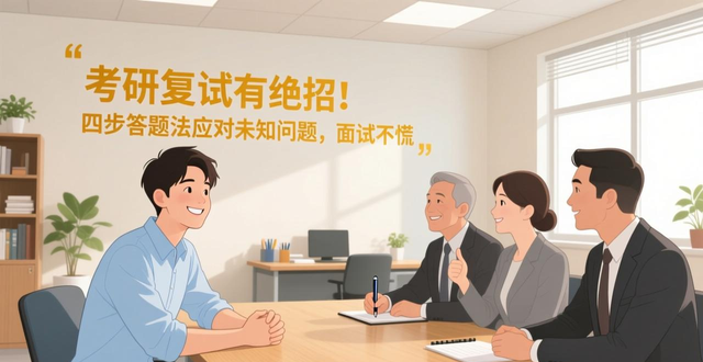 拆解未知问题技巧_考研复试面试看脸吗_考研复试四步答题法