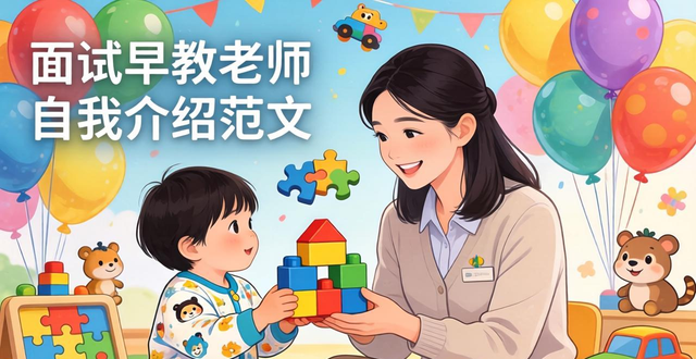 面试早教老师自我介绍范文_面试早教老师准备什么_早教老师面试技巧