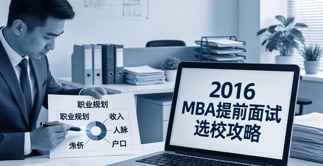 如何选择适合自己的MBA学校_2016MBA提前面试准备_提前面试mba